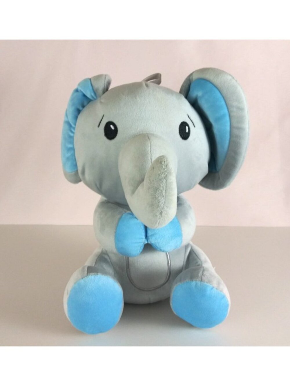 Amscan Cute Balloon Weight Elephant With Blue Accents 8" Plush
